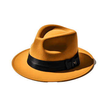 Fedora isolated on transparent png