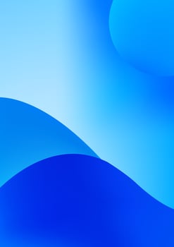 Blue abstract background design with wave line vector