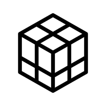 Cubes Icon Symbol Design Illustration vector