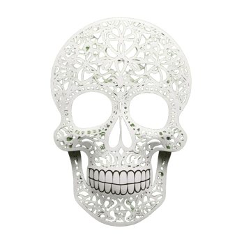 Skull Paper Cut png