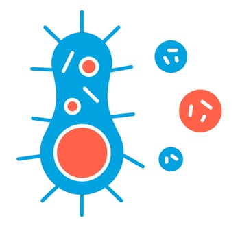 Micro Life Icon vector