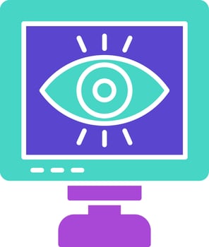 Vision Icon Design Symbol vector