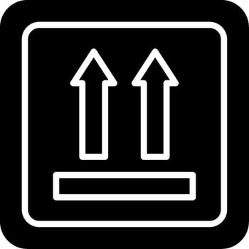 Up Sign Icon Design Symbol vector
