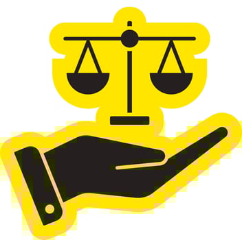 Court Ruling Symbol vector