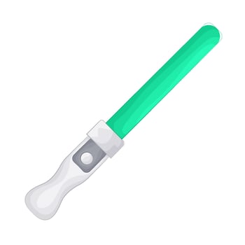 Illustration of metal detector vector