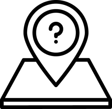 Location pin icon vector