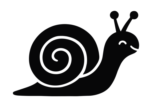 Snail cute sketch drawing simple minimalist illustration logo black and white cottagecore naturecore woodland forest garden aesthetic sticker element isolated clipart transparent background png