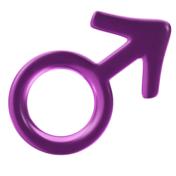3d male icon sign png