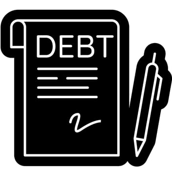 Loan Repayment Icon vector