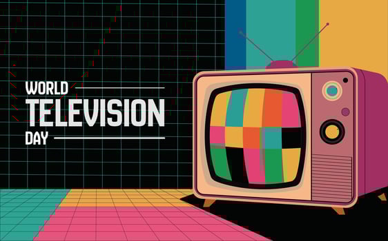 World Television Day Illustration vector