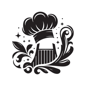 Kitchen Cap Silhouette Vectors for High-Quality Branding Projects