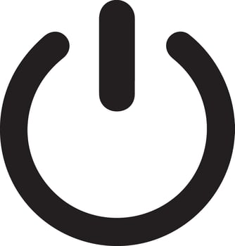 power button icon illustration vector