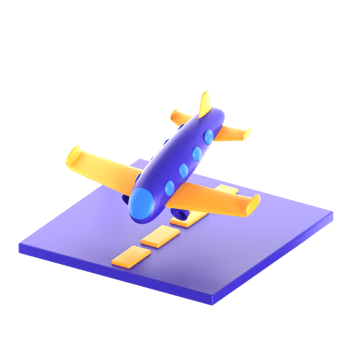 A toy airplane is flying over a piece of paper png