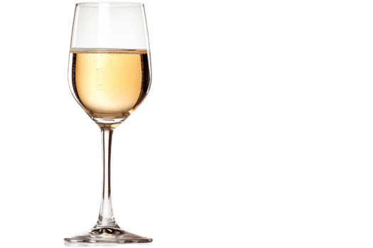 Elegant wine glass filled with sparkling champagne, isolated on transparent background. Perfect for celebration and luxury dining imagery. png