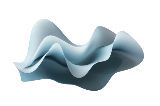 A blue wave is shown on a white background. The wave is very large and has a lot of detail. The image has a calm and peaceful mood, as the wave appears to be gently rolling in the water png