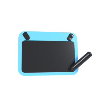 A blackboard with a pen on it png