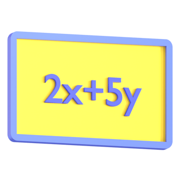 A sign that says 2x5y on a black background png