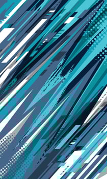Modern abstract geometric lines background for sublimation jersey vector