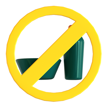 No food or drink allowed sign png