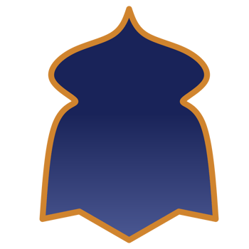 Islamic gradient frame png