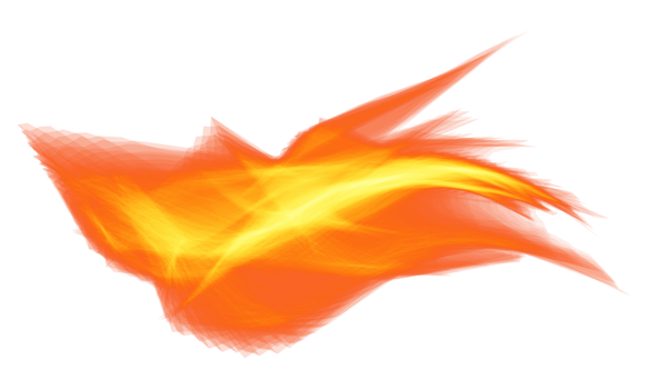 Realistic Fire Flames with Artistic flame png