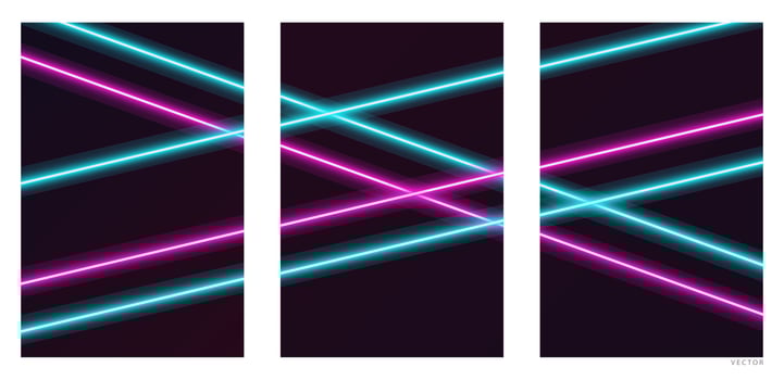 Abstract Gradient Shapes for Modern Graphic Design vector