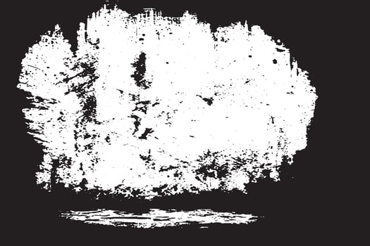 High Resolution Black Rough Grunge Texture on White Background UHD Overlay vector