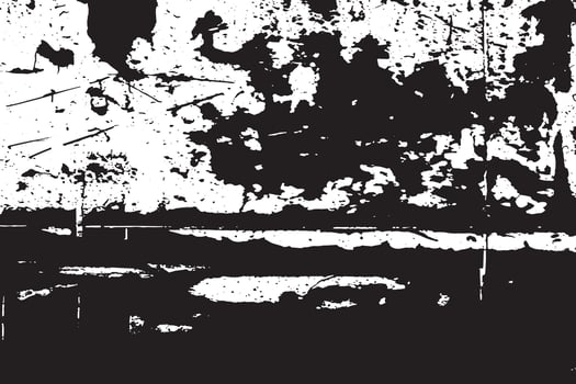 Rough Grunge Texture in Black on White Ultra HD High Resolution Overlay vector