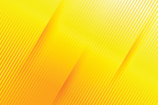 Abstract and modern lines yellow color gradient background template vector