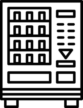 Vending Machine Icon vector
