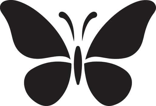 butterfly icon illustration vector