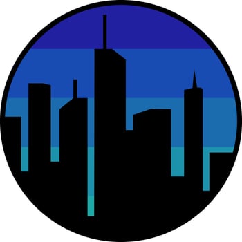 Elegant Cityscape Logo vector