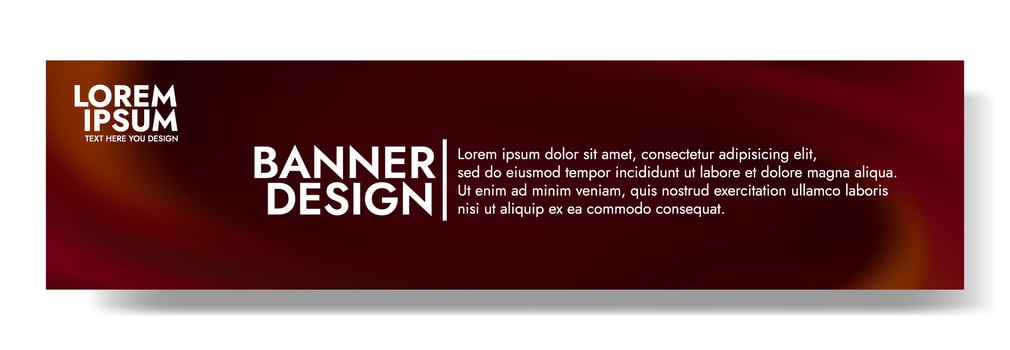 Modern Red Gradient Background Template vector