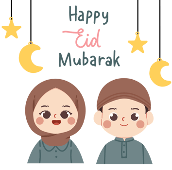 Happy eid mubarak png