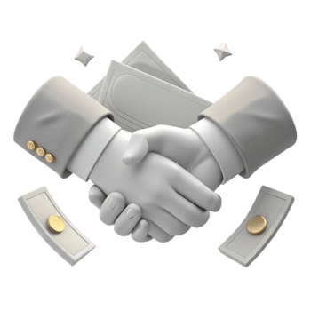 Handshake Deal Business Partnership and Financial Success png