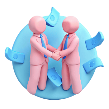 Business Partnership Agreement with Financial Success png