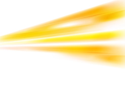 Abstract orange waves smooth gradient background vector