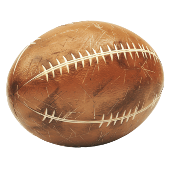 Rugby Ball isolate on transparency background png