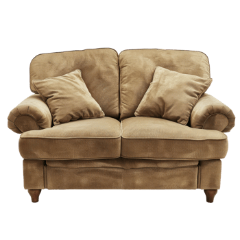 Loveseat front view full length isolate on transparency background png
