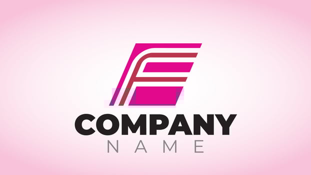 F company logo name vector