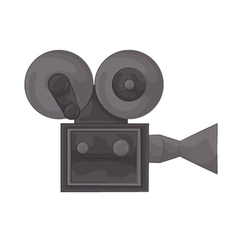 Illustration of film camera vector