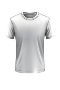 Simple white t shirt design for casual wear png