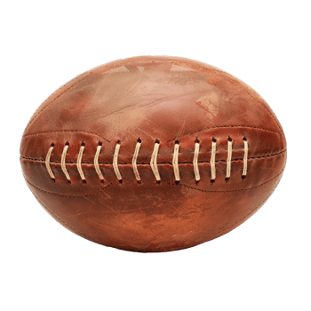 Rugby Ball isolate on transparency background png
