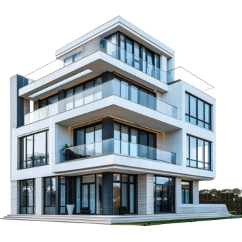 Penthouse isolate on transparency background png