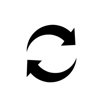 round go back return arrow icon png