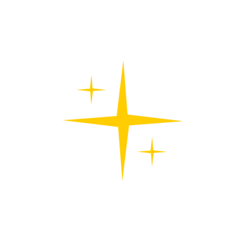 Gold star Shine icon png