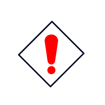 Danger sign icon. Attention caution illustration. Business concept simple flat pictogram png