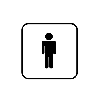 men wc sign, man toilet icon png
