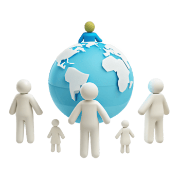 Global Community and Connection png