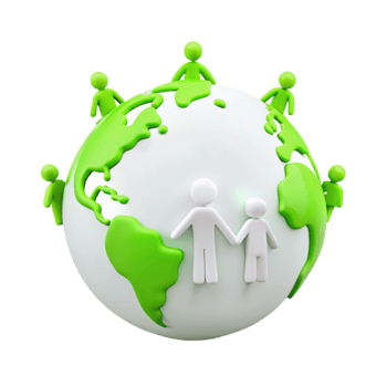 Global Unity and Collaboration A Symbolic Representation of International Cooperation png